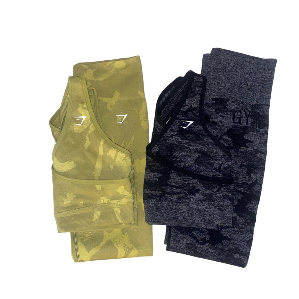 2 Gymshark Adapt Camo Seamless Sets